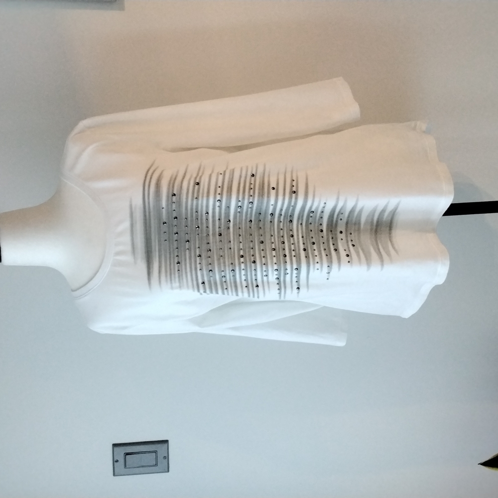 Spanner Sport Ladies top with beading, size medium